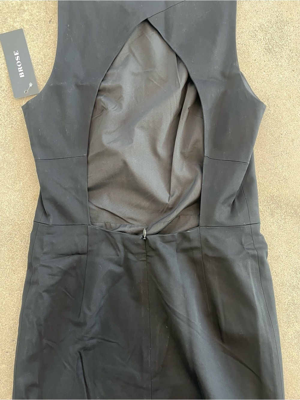Brose “Sylvia” Black Sheath Dress | Canadian Designer | NWT | Size M - Picture 4 of 6